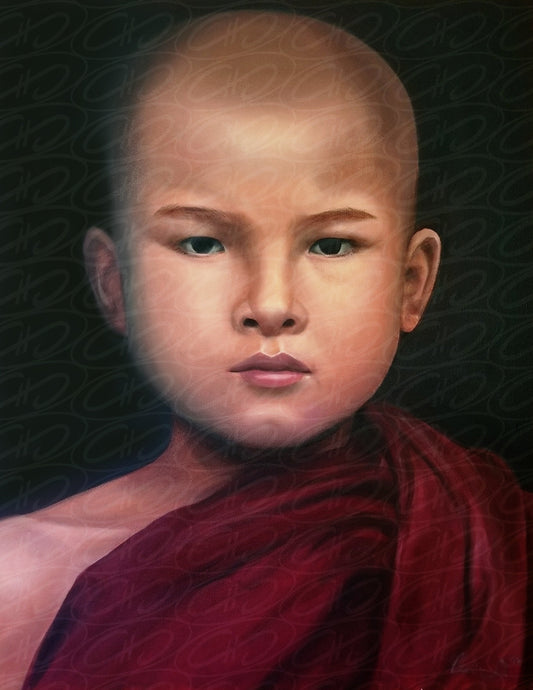 Buddha Boy, 16”x20”