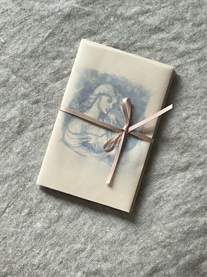 Pre-Raphaelite Ink Study Mini Zine