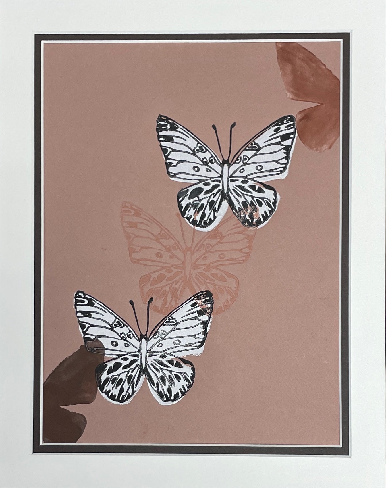 Layered Brown Butterflies