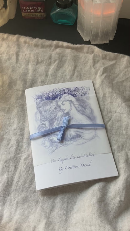 Pre-Raphaelite Ink Studies